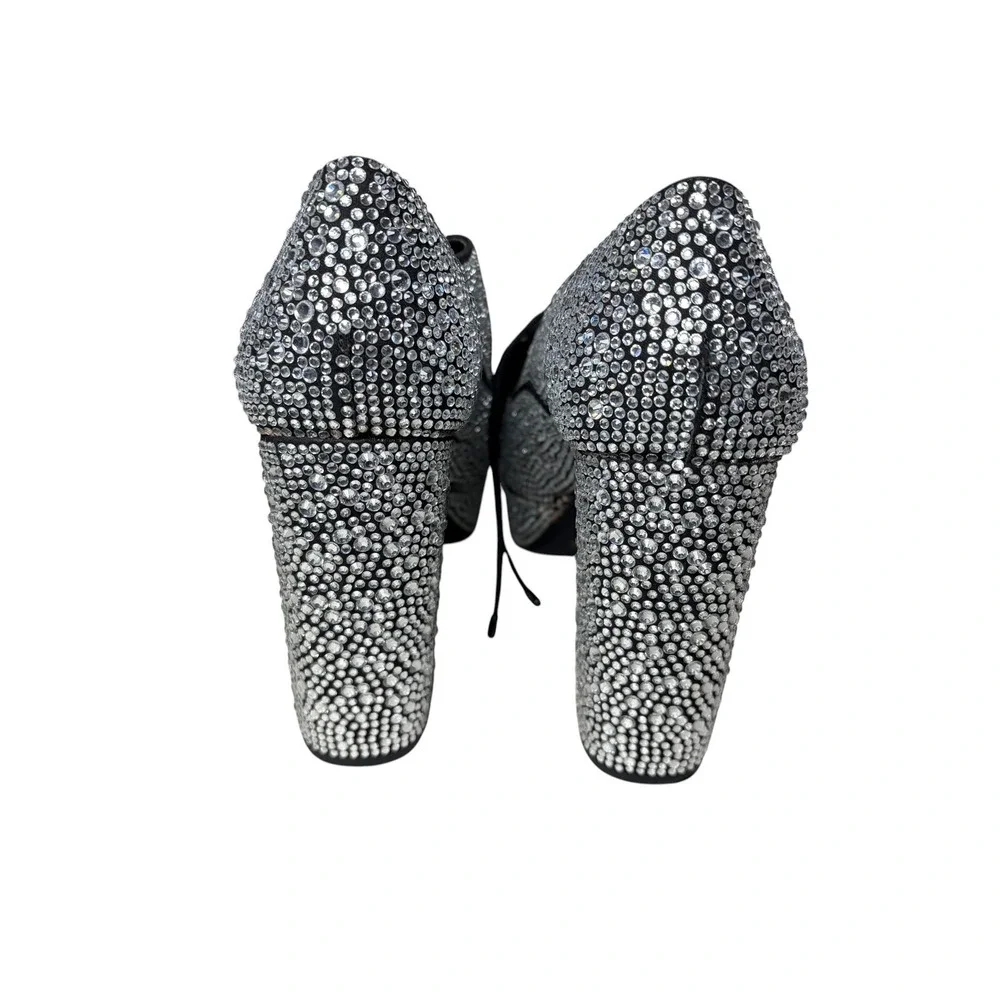 CHUNKY SPARKLING REALNESS! Gianni Bini Limited 20th Anniv. Rhinestone Platforms